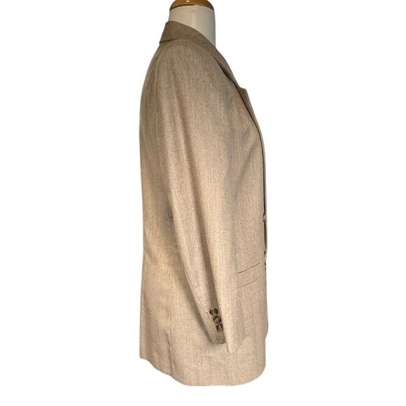 Saville 100% Wool Blazer Size 6 Double-Breasted Fully Lined Classic Tailored - Picture 4 of 14